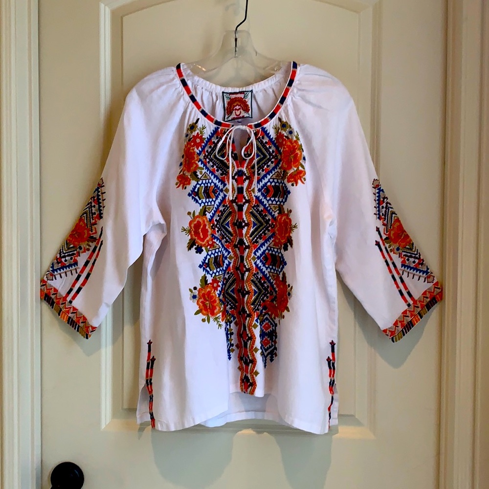 Johny Was beautiful linen top